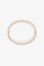 Cartier 18K Rose Gold 4 Diamonds Medium Model Love Bracelet Size 16