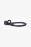 Bottega Veneta Brown Leather Intrecciato Wrap Knot Bracelet