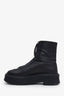 The Row Black Leather Zipped Boots Size 38.5