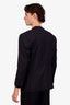 Dolce & Gabbana Navy Pinstripe Virgin Wool Single-Breasted Blazer Size 54 Men's