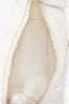 Pre-loved Chanel™ 2026 White Quilted Caviar Leather Hobo with Chain