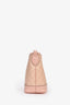 Gucci Pink Canvas GG Supreme Striped Small Ophidia Shoulder Bag