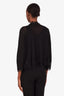 Pre-loved Chanel™ 2006 Black Interlocking CC Logo Top and Cardigan Set Size 42