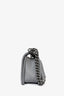 Pre-loved Chanel™ 2014 Grey Quilted Lambskin Medium Boy Bag