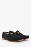 Gucci Black Suede 1953 Horsebit Loafers Size 10