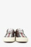 Burberry Brown Multicolour Coated Canvas TB Monogram Sneakers Size 39