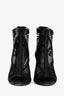 Alaïa Black Leather Gladiator Heels Size 38