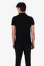 Tom Ford Black Cotton Knit Polo Shirt Size 48 Mens