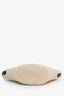 Loewe Natural Iraca Palm and Calfskin Small Anagram Basket Bag