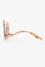 Dolce & Gabbana Rose Gold/Pink Sequin Rose Sunglasses