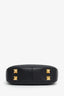Valentino Black Leather Roman Stud Small Shoulder Bag
