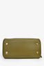 Loewe 2025 Olive Green Leather Medium Madrid Bag