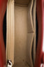 Saint Laurent Burgundy Leather Sac De Jour Nano Tote Bag With Strap