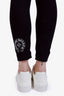 Chrome Hearts Black Logo Embroidery Legging Size XL