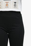 Rag & Bone Black 'Zoe' Ribbed Legging Pants Size S