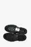 Gucci Black Leather Horsebit Platform Loafers Size 40
