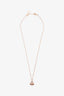 Bvlgari 18k Rose Gold Mother of Pearl & Diamond Divas' Dream Pendant Necklace