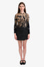 Rails Dark Grey Denim Belted Mini Skirt Size M