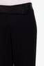 Lida Baday Black Wool Blazer + Pant Set Size 8/6