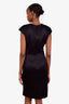 L'Agence Black Cuffed Sleeve Mini Dress Size 4