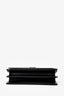 Saint Laurent 2017 Black Smooth Leather Medium Sunset Bag