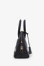 Balenciaga Black Calfskin Leather Ville M Top Handle Bag with Strap