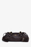 Miu Miu Brown Nappa Leather Joie Shoulder Bag