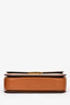 Celine 2019 Beige/Brown Leather/Canvas Large Triomphe Crossbody Bag