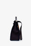 Hermès Purple Canvas Leather Herbag 30 With Pouch