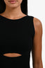 Helmut Lang Black Cut Out Mini Dress Size P