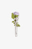 Prada Purple/Green/Silver Enamel Flower Brooch
