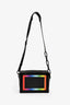 Louis Vuitton 2019 Black Leather Rainbow 'Soft Trunk Taiga' Bag
