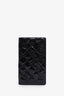 Pre-loved Chanel™ Black Patent Quilted Symbol of Charms Wallet