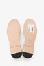 Gucci Cream Leather Interlocking GG Sandals Size 36