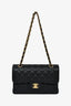 Pre-loved Chanel™ 2019 20 Black Caviar Leather Small Classic Double Flap GHW