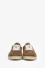 Prada Brown Suede Lane Sneakers Size 8.5 Mens