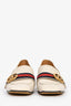 Gucci Marmont GG Loafer Pearl Pumps Size 34.5
