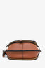 Loewe Brown Leather Mini 'Gate' Crossbody Bag