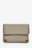 Gucci Brown Monogram Web GG Supreme Neo Crossbody Bag