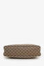 Gucci Beige/Ebony GG Canvas Medium Horsebit Hobo Bag