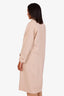 Weekend Max Mara Beige Wool Blend Double Breasted Coat Size 4 (No Belt)