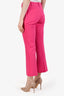 Frame Pink Le Crop Mini Boot Trousers Size 6
