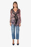 R13 Blue Denim Distressed Boyfriend Jean Size 23