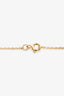 Louis Vuitton 18K Yellow Gold Onyx Diamond Blossom Bb Star Pendant Necklace