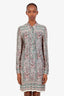 Isabel Marant Multicolour Paisley Collared Mini Dress Size 38