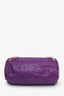 Balenciaga Purple Leather Classic Mini Twiggy 2way Shoulder Handbag