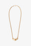 Tiffany & Co. 18K Yellow Gold Hardware Large Double Link Pendant