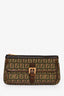 Fendi Khaki Zucchino Canvas Pouch