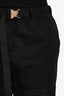 Sacai Black Nylon Cargo Pants Size 2