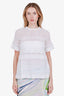 Missoni White Crochet Top Size 40